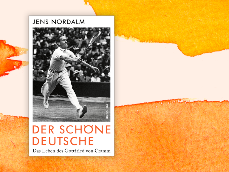 Zu sehen ist das Cover des Buches "Der schöne Deutsche. Das Leben des Gottfried von Cramm" von Jens Nordalm.