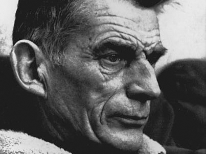 Der Schriftsteller Samuel Beckett im Jahr 1966