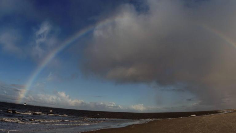 Regenbogen auf Amrum Regenbogen auf Amrum