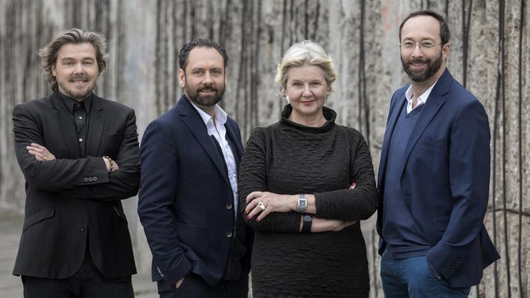 Von links nach rechts: Lars Krückeberg, Thomas Willemeit, Marianne Birthler und Wolfram Putz Von links nach rechts: Lars Krückeberg, Thomas Willemeit, Marianne Birthler und Wolfram Putz