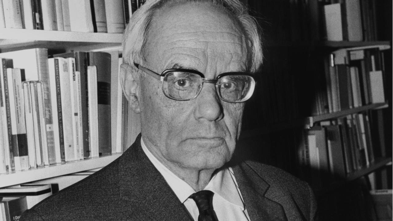 Karl Rahner, deutscher, katholischer Theologe und Jesuit, aufgenommen 1984. Karl Rahner, deutscher, katholischer Theologe und Jesuit, aufgenommen 1984.