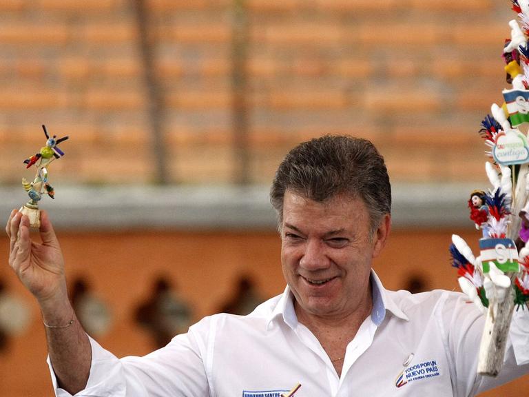 Kolumbiens Präsident Juan Manuel Santos im Juli 2016.