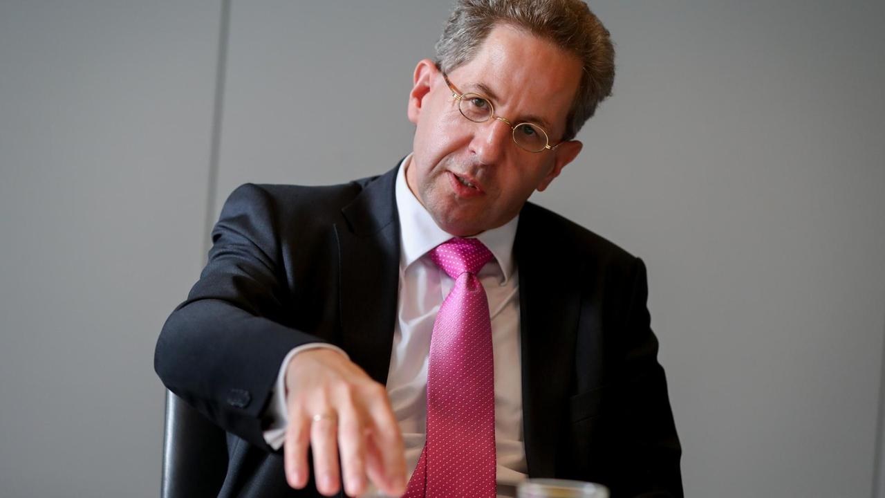 Der Präsident des Bundesamtes für Verfassungsschutz, Hans-Georg Maaßen Der Präsident des Bundesamtes für Verfassungsschutz, Hans-Georg Maaßen