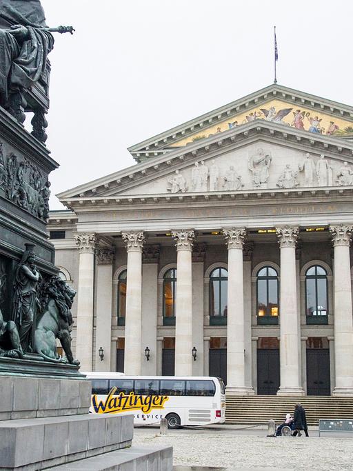 Blick auf die Bayerische Staatsoper