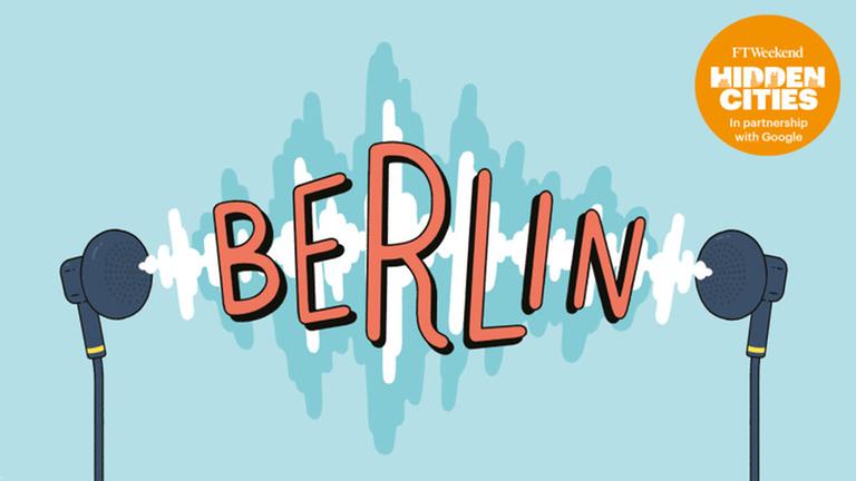 Logo zum interaktive Podcast "Hidden Cities Berlin"