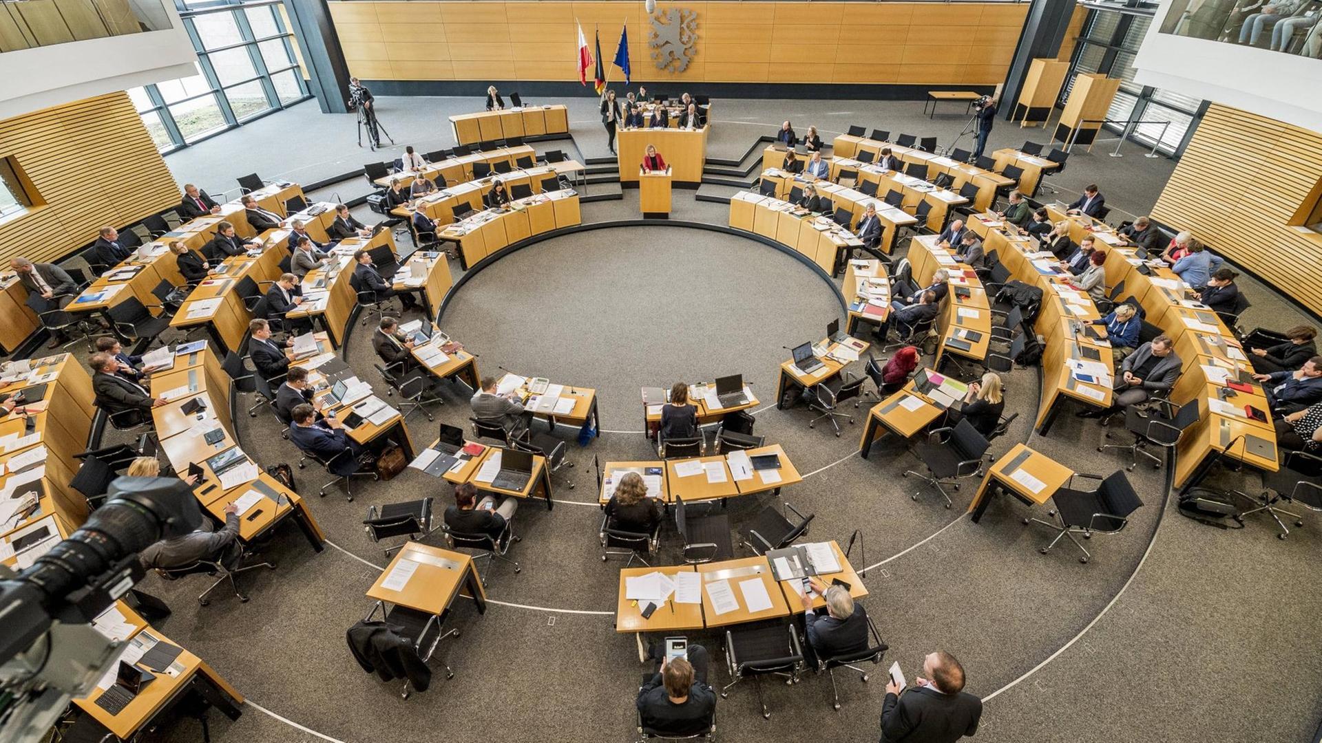 Plenarsitzung im Thüringer Landtag am 5. März 2020. Plenarsitzung im Thüringer Landtag am 5. März 2020.