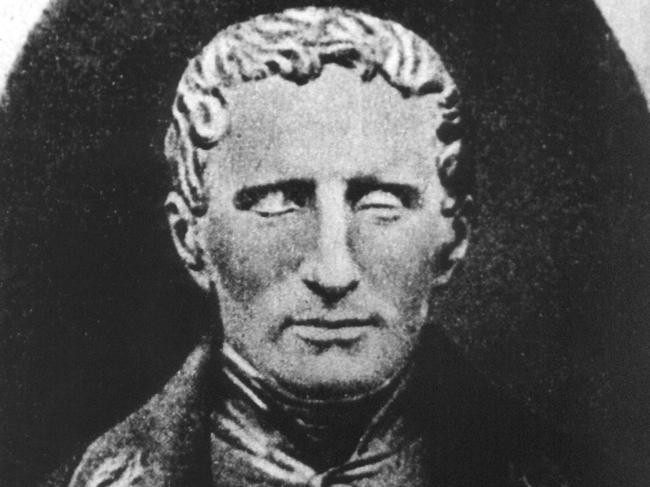 Der Erfinder der Blindenschrift: Louis Braille.