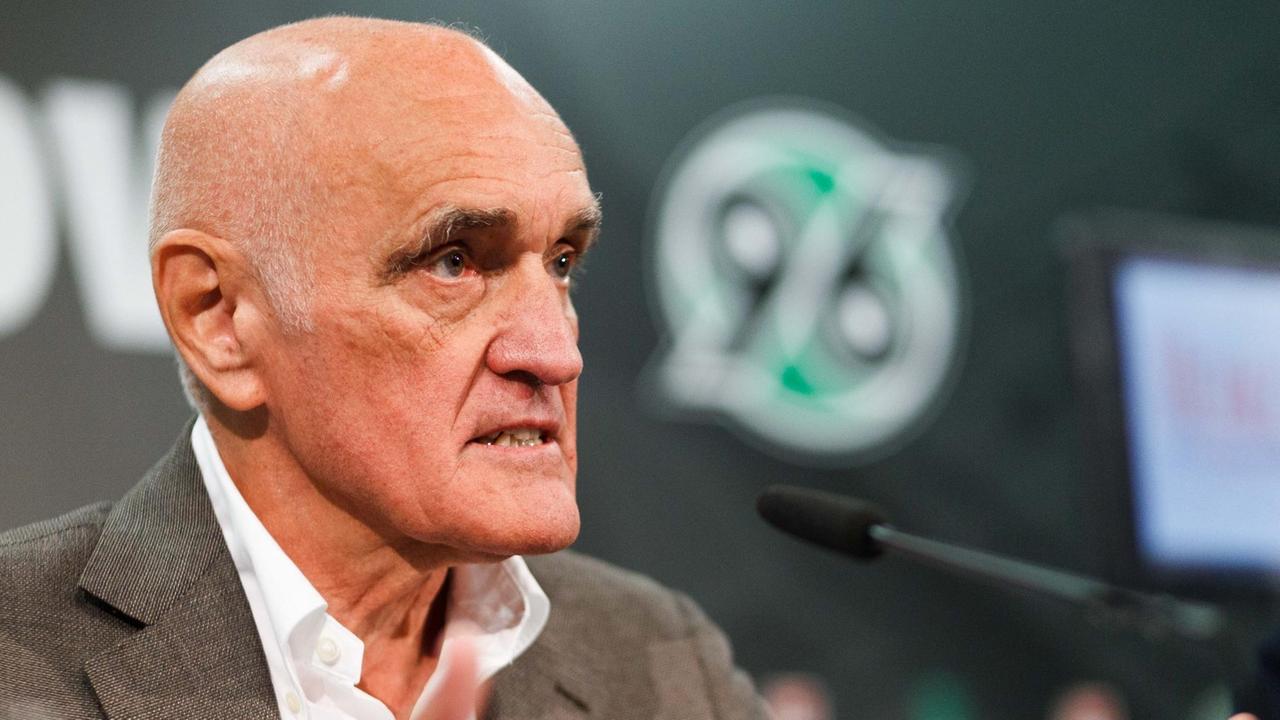 Martin Kind, Präsident des Fussball-Bundesligisten Hannover 96 Martin Kind, Präsident des Fussball-Bundesligisten Hannover 96