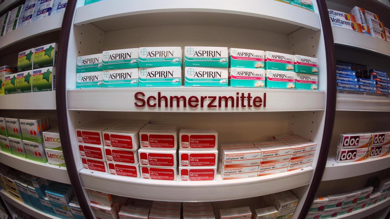 Schmerzmittel in der Apotheke Schmerzmittel in der Apotheke