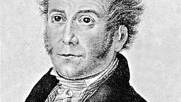 Eine schwarz-weiße Radierung zeigt einen Mann mittleren Alters in Uniformjacke
Zeitgenössisches Porträt des Söldners und Perückenmachers Johann Christian Woyzeck - Vorlage dergleichnamigen Hauptfigur in Georg Büchners Drama "Woyzeck" Eine schwarz-weiße Radierung zeigt einen Mann mittleren Alters in Uniformjacke
Zeitgenössisches Porträt des Söldners und Perückenmachers Johann Christian Woyzeck - Vorlage dergleichnamigen Hauptfigur in Georg Büchners Drama "Woyzeck"