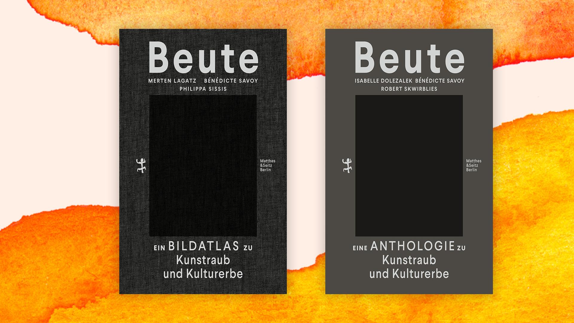 Die beiden Cover der Publikationen unter dem Titel "Beute". Die beiden Cover der Publikationen unter dem Titel "Beute".