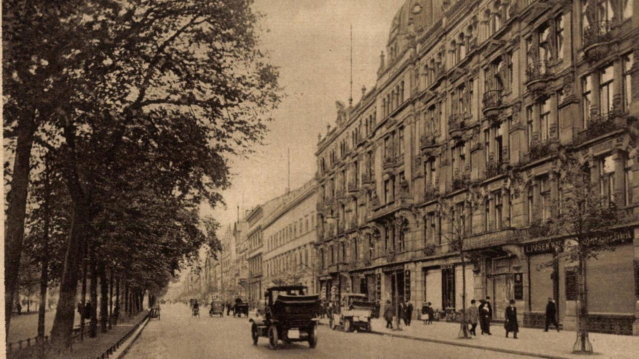 Berlin Mitte, Unter den Linden mit Blick auf das Hotel Bristol Berlin centre under the Linden with Glance on the Hotel Bristol Berlin Mitte, Unter den Linden mit Blick auf das Hotel Bristol Berlin centre under the Linden with Glance on the Hotel Bristol