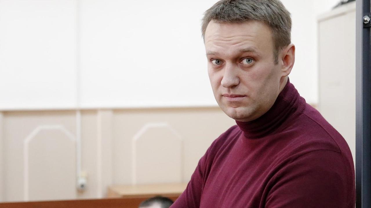 Russischer Blogger und Kremlkritiker Alexej Nawalny. Russischer Blogger und Kremlkritiker Alexej Nawalny.