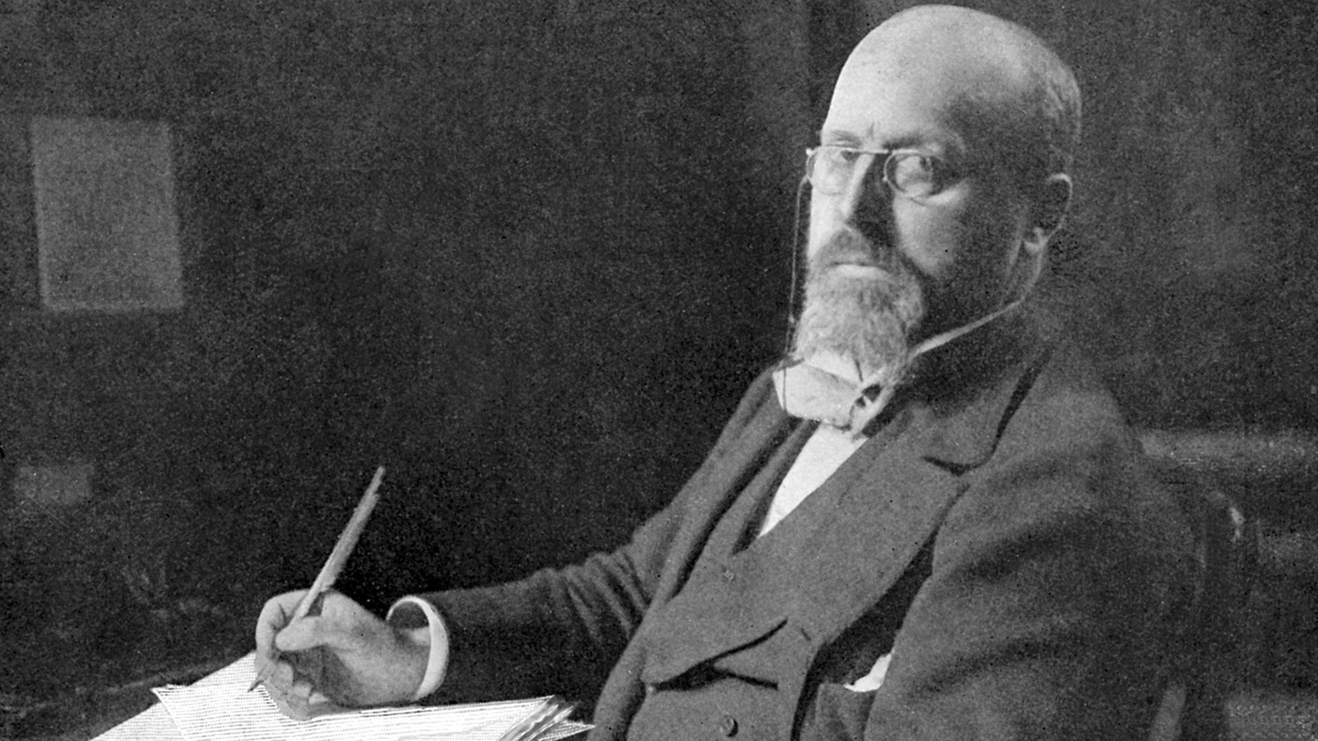 Der Schriftsteller Henry James (1843 - 1916) in einer undatierten Aufnahme Der Schriftsteller Henry James (1843 - 1916) in einer undatierten Aufnahme