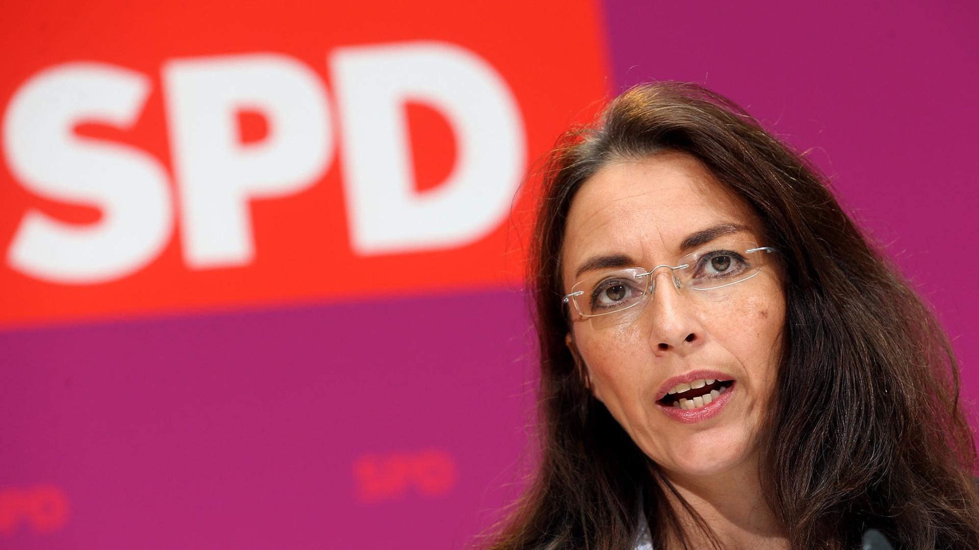Die Generalsekretärin der SPD, Yasmin Fahimi. Die Generalsekretärin der SPD, Yasmin Fahimi.