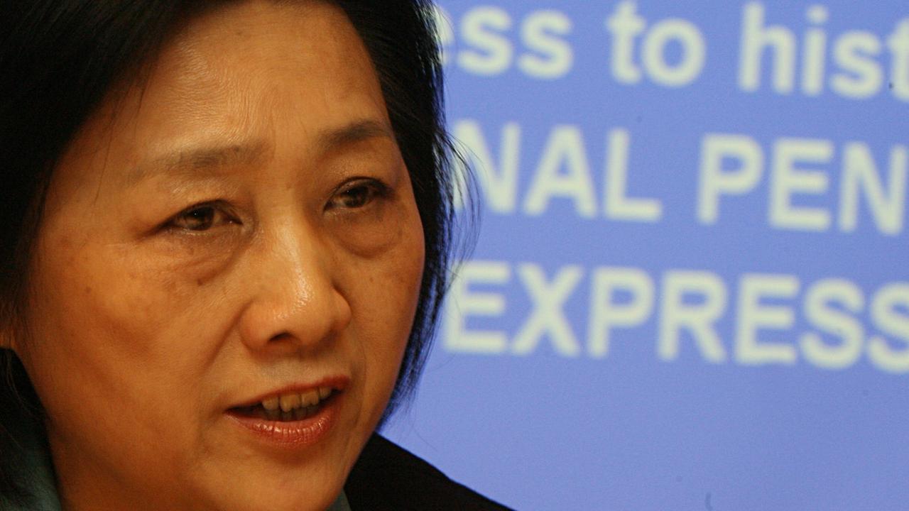 Die chinesische Journalistin Gao Yu gibt am 5. Februar 2007 eine Pressekonferenz in Hongkong. Die chinesische Journalistin Gao Yu gibt am 5. Februar 2007 eine Pressekonferenz in Hongkong.