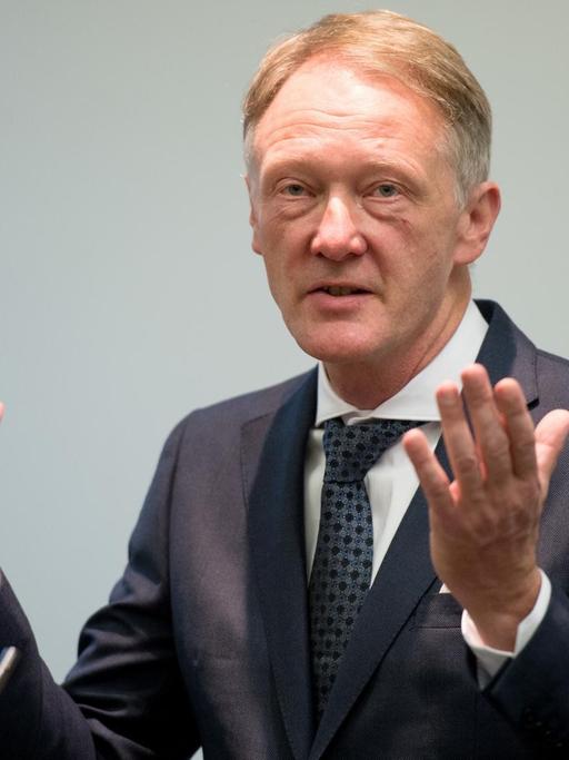 Martin Schulze Wessel, Vorsitzender des Historikerverbands, beim 51. Deutscher Historikertag