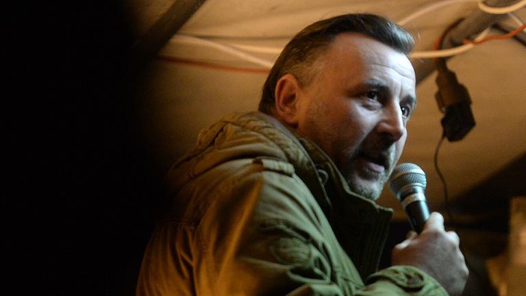 Pegida-Chef Lutz-Bachmann am 2.11.2015 in Dresden Pegida-Chef Lutz-Bachmann am 2.11.2015 in Dresden