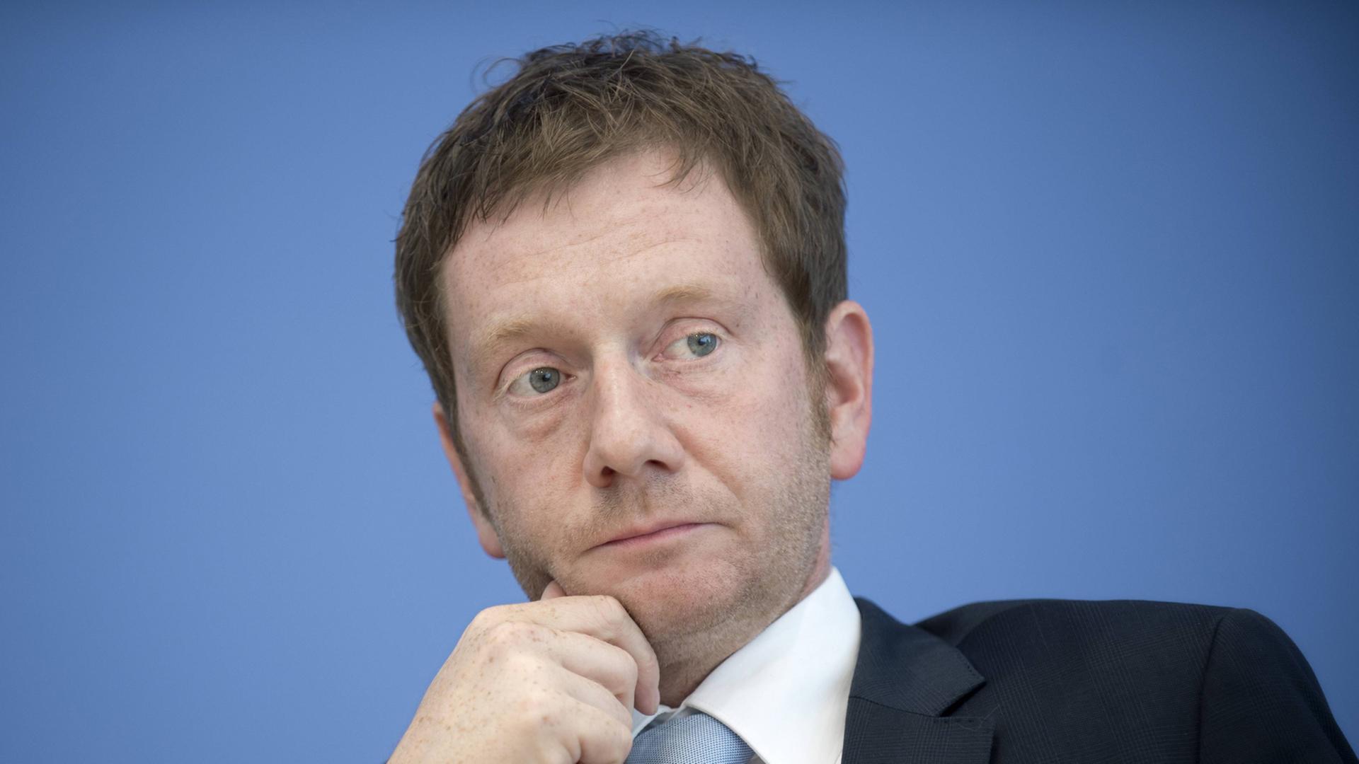 Der Generalsekretär der CDU in Sachsen, Michael Kretschmer. Der Generalsekretär der CDU in Sachsen, Michael Kretschmer.