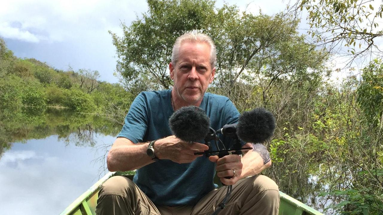 Robin Minard im Amazonas-Regenwald, 2018 / Robin Minard na Floresta Amazônica, 2018. Robin Minard im Amazonas-Regenwald, 2018 / Robin Minard na Floresta Amazônica, 2018.