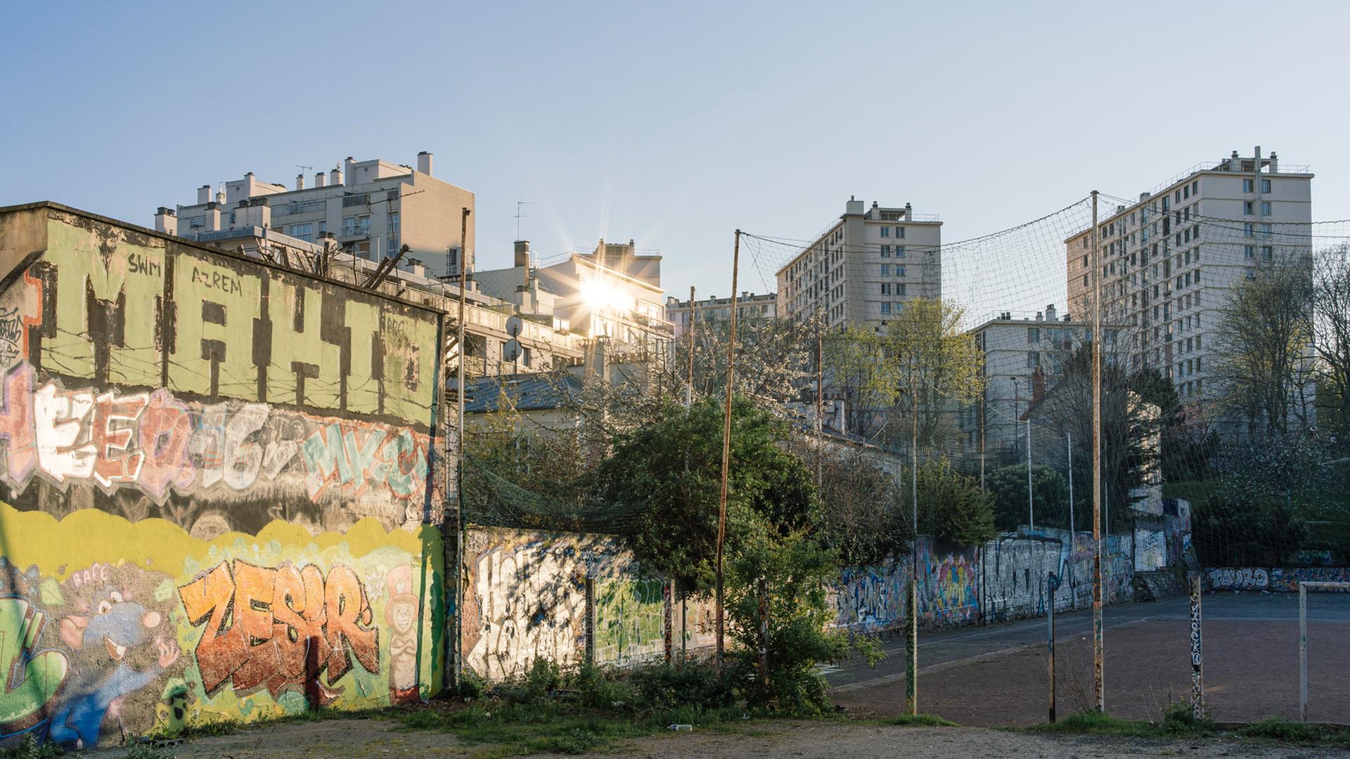 Ivry-sur-Seine - ein Vorort von Paris. Ivry-sur-Seine - ein Vorort von Paris.