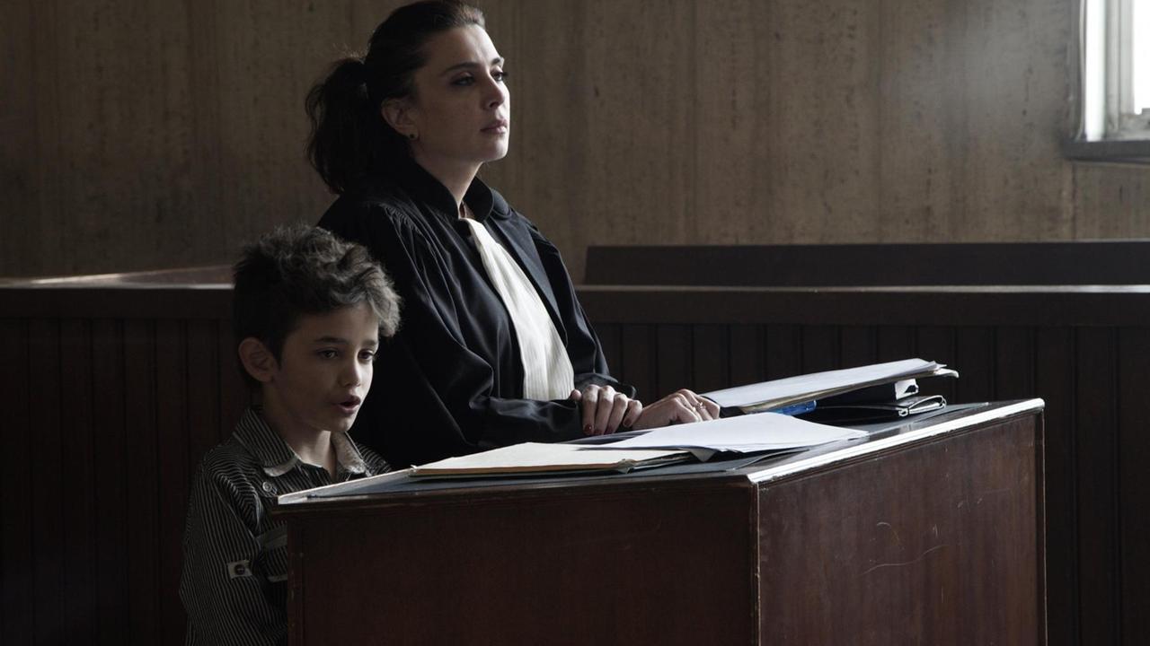 Filmszene aus dem libanesischen Film "Capernaum" von Nadine Labaki. Filmszene aus dem libanesischen Film "Capernaum" von Nadine Labaki.