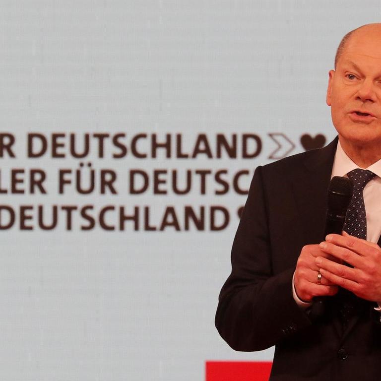 Olaf Scholz, Bundesfinanzminister und Kanzlerkandidat der SPD