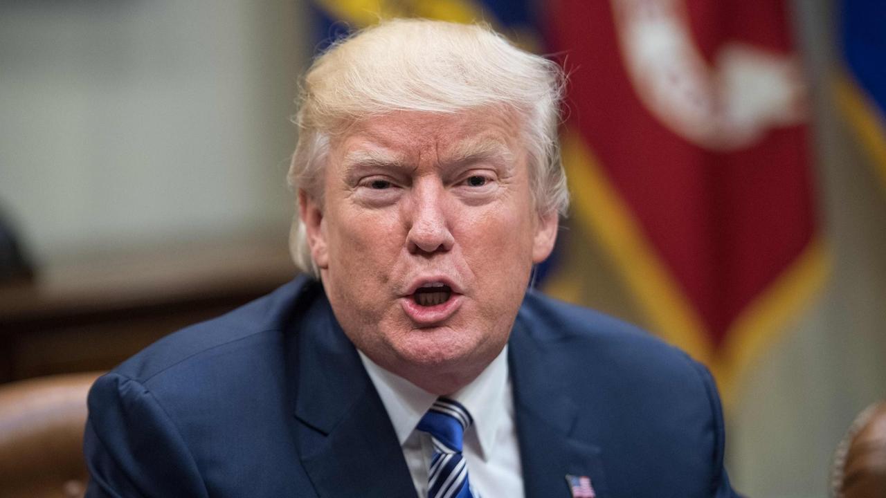 US-Präsident Donald Trump im Weißen Haus. Das Bild entstand am 6. Juni 2017. US-Präsident Donald Trump im Weißen Haus. Das Bild entstand am 6. Juni 2017.