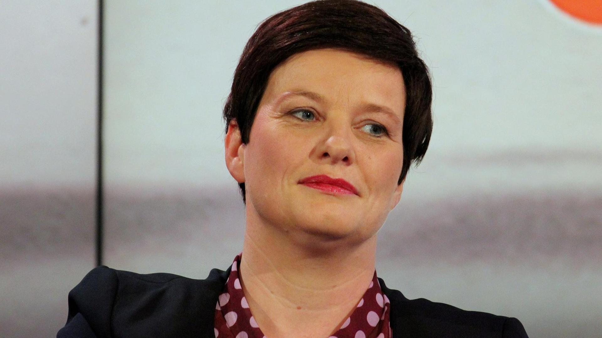 Birte Förster auf der Frankfurter Buchmesse 2018 Birte Förster auf der Frankfurter Buchmesse 2018