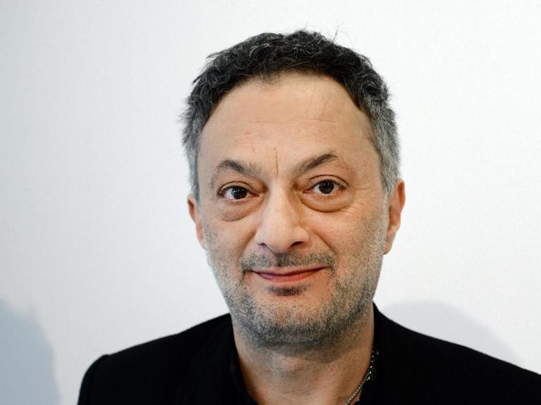 Feridun Zaimoglu , aufgenommen im Oktober 2015, auf der 67. Frankfurter Buchmesse, in Frankfurt/Main (Hessen).
