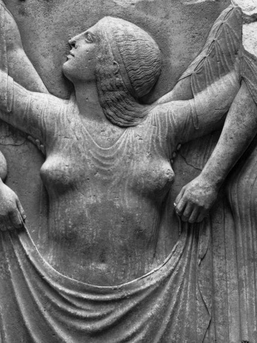 Aphrodite erhebt sich aus dem Meer - Trono Ludovisi - Palazzo Altemps
