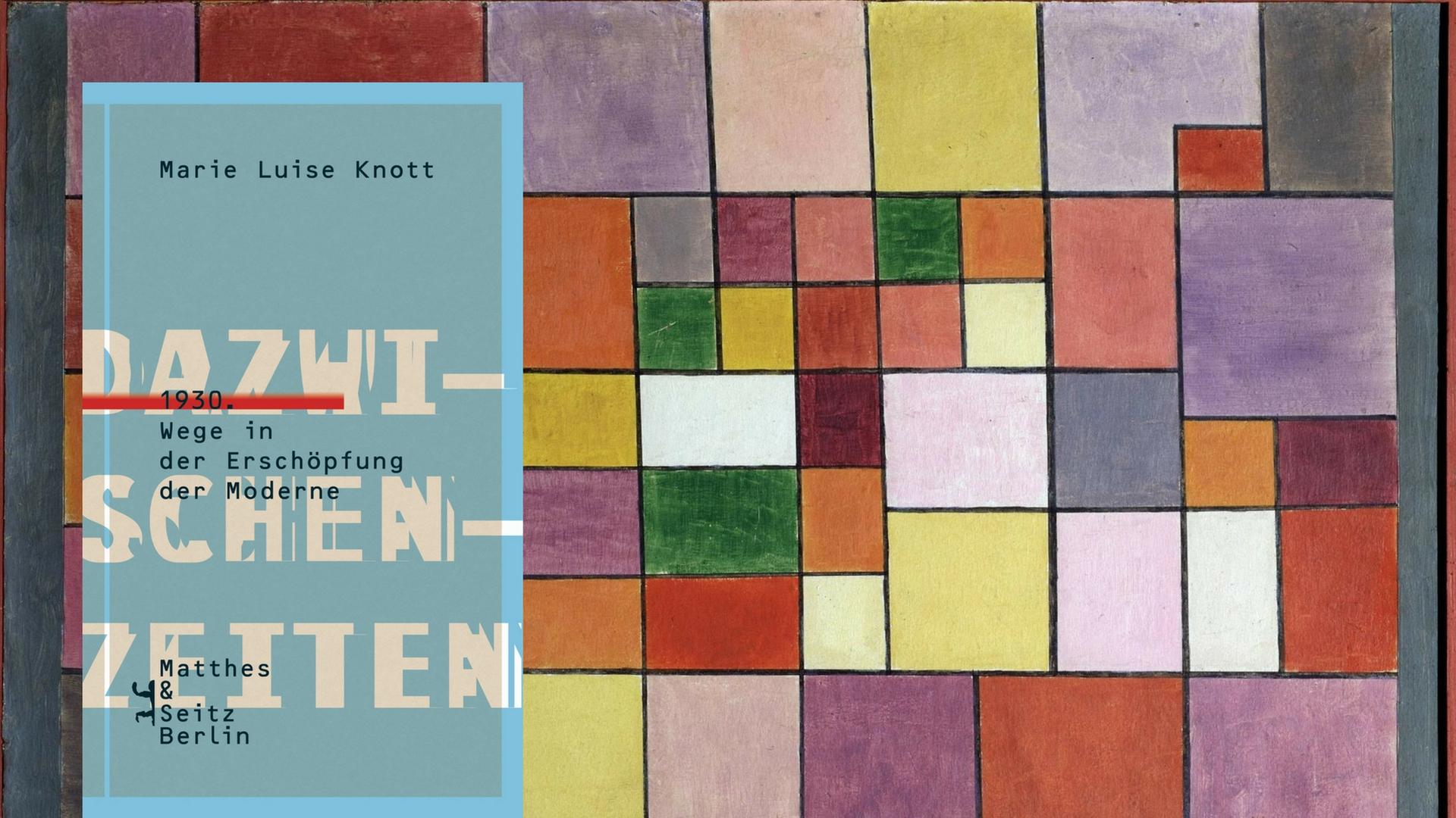 Buchcover: Marie Luise Knott: "Dazwischenzeiten" Buchcover: Marie Luise Knott: "Dazwischenzeiten"
