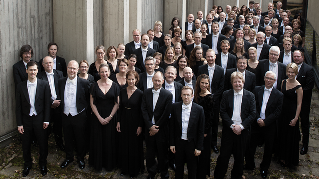 Die Musikerinnen und Musiker des Schwedischen Radio-Sinfonieorchester