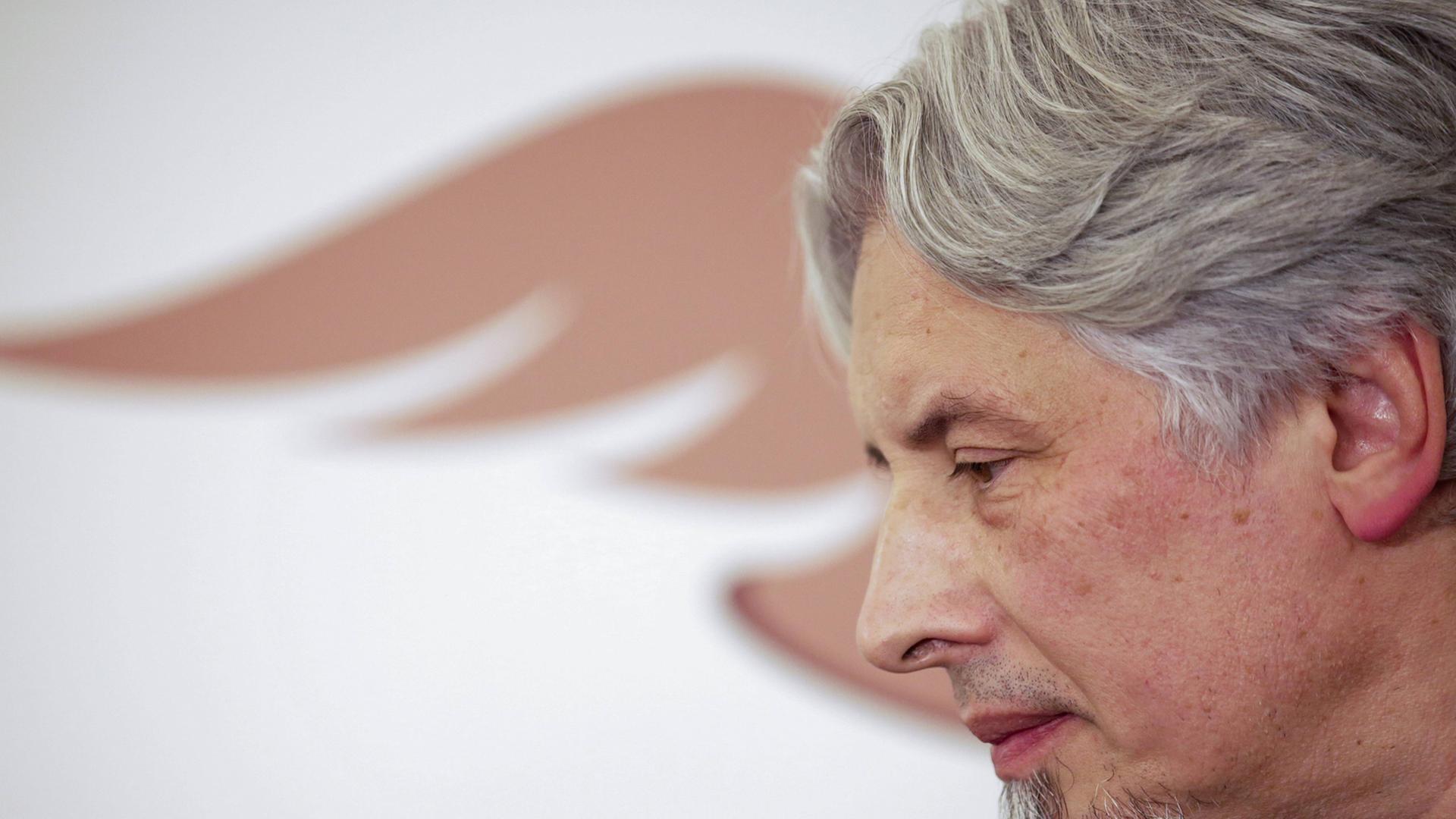 Der russische Schriftsteller Wladimir Sorokin Der russische Schriftsteller Wladimir Sorokin