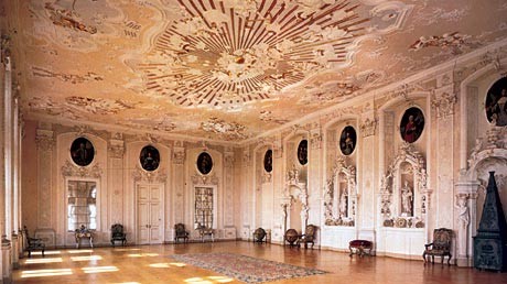 Gestsaal auf Schloss Baldern