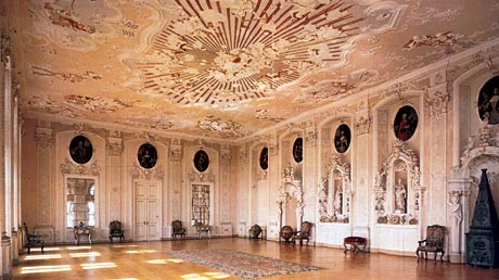 Gestsaal auf Schloss Baldern Gestsaal auf Schloss Baldern