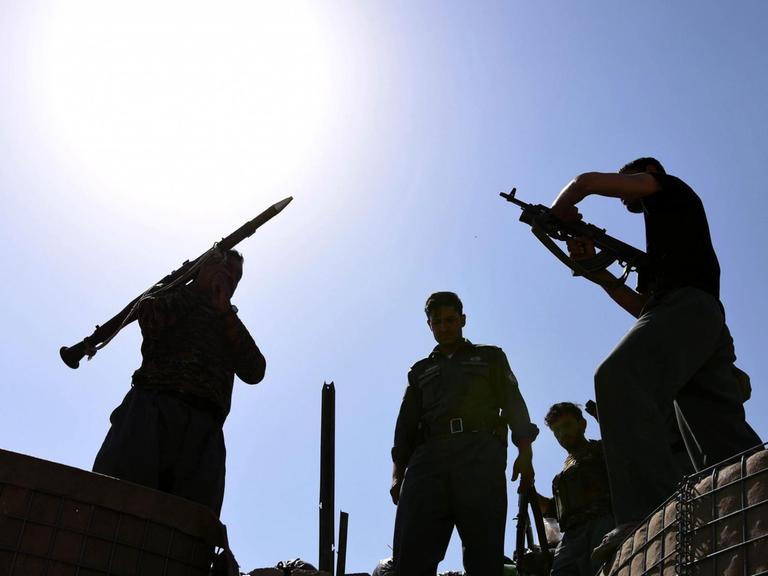 Afghanische Sicherheitskräfte versuchen die Lage in Afghanistan in den Griff zu bekommen.