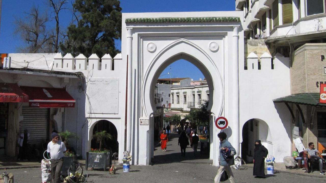 Das Eingangstor zu Tangers Altstadt.