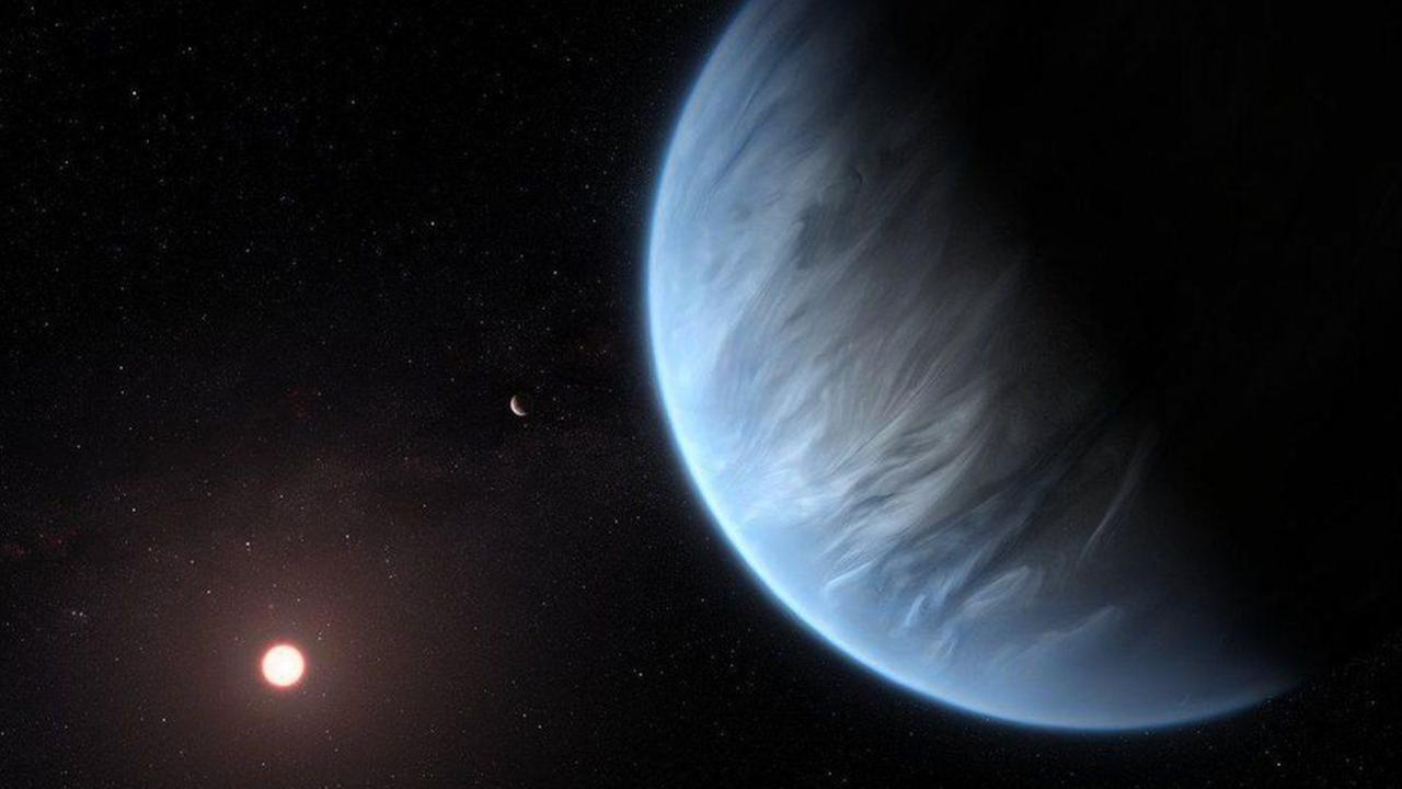Der neu entdeckte zweite Exoplanet um Proxima Centauri besitzt rund siebenfache Erdmasse und wird damit zu den sogenannten Supererden gezählt Der neu entdeckte zweite Exoplanet um Proxima Centauri besitzt rund siebenfache Erdmasse und wird damit zu den sogenannten Supererden gezählt