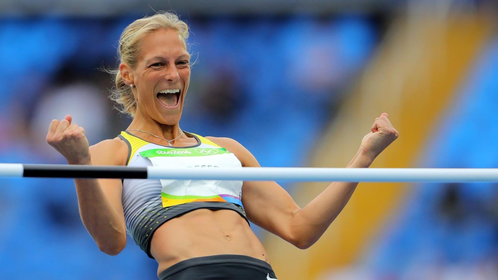 Jennifer Oeser bei den Olympischen Spielen von Rio 2016 Jennifer Oeser bei den Olympischen Spielen von Rio 2016