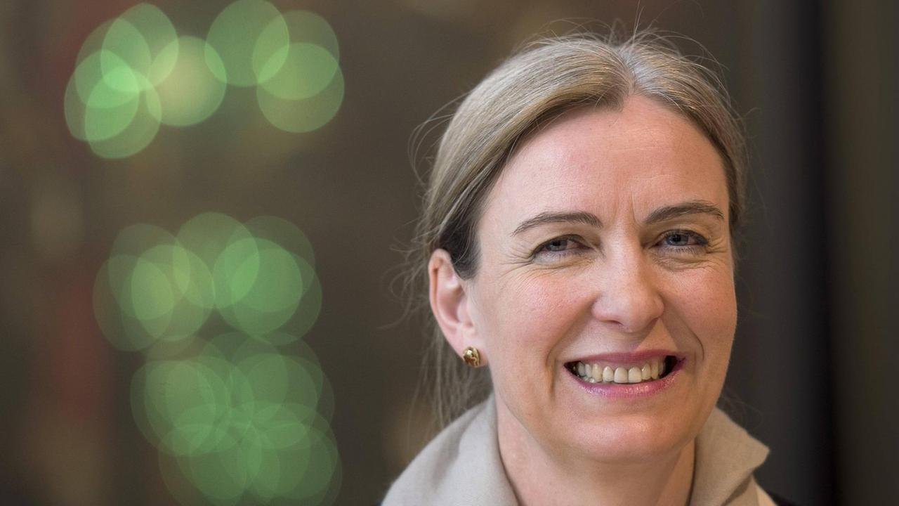 Marion Ackermann am 11.05.2016 im Residenzschloss in Dresden bei der Vorstellung als Generaldirektorin der Staatlichen Kunstsammlungen Dresden. Marion Ackermann am 11.05.2016 im Residenzschloss in Dresden bei der Vorstellung als Generaldirektorin der Staatlichen Kunstsammlungen Dresden.
