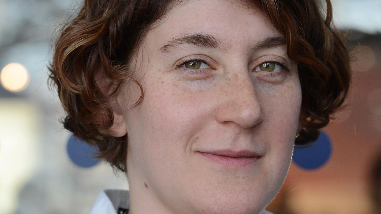 Die Schriftstellerin und Journalistin Lena Gorelik auf der Buchmesse in Leipzig. Die Schriftstellerin und Journalistin Lena Gorelik auf der Buchmesse in Leipzig.