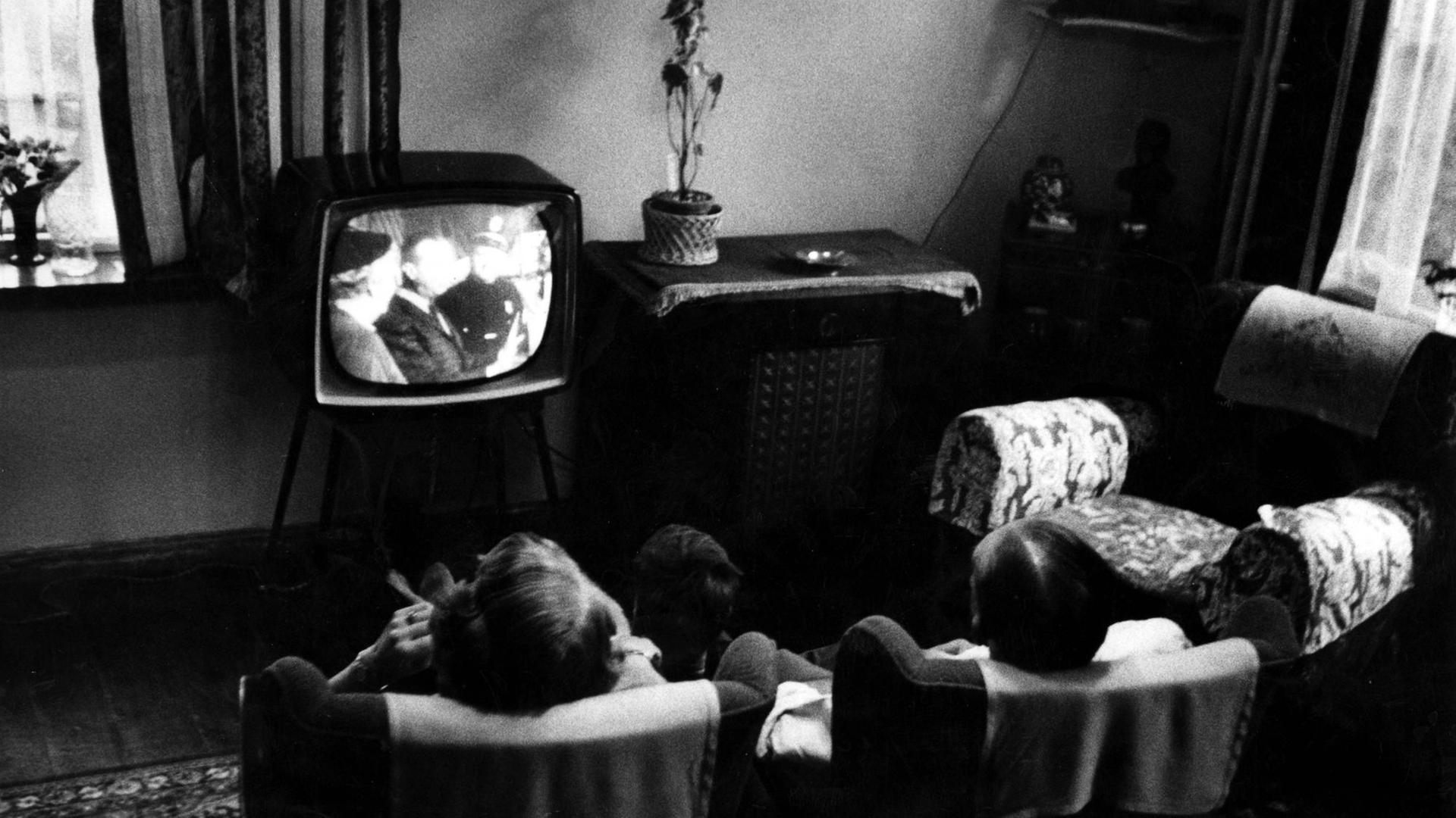 Fernsehen, Fernseher 1960
