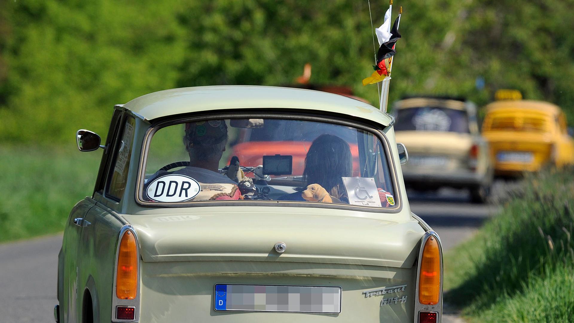 Trabbi auf der Straße, Mai 2011 Trabbi auf der Straße, Mai 2011