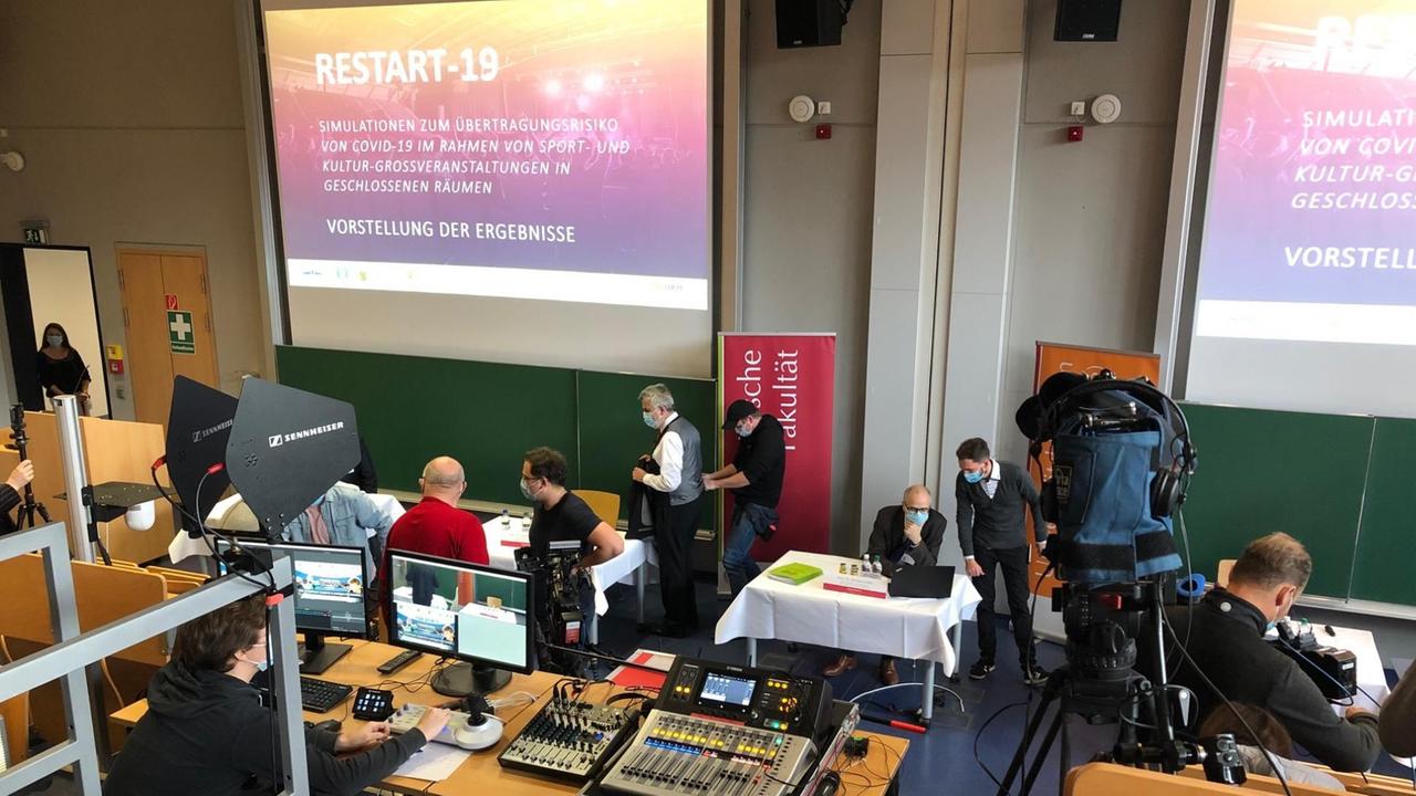 Pressekonferenz von Restart-19 Pressekonferenz von Restart-19