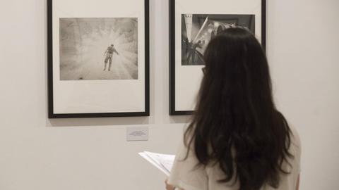 Bilder des US-Fotografen William Eugene Smith in der Ausstellung "Capturing the Image", Juni 2016 im nordspanischen Valladolid