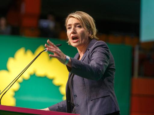 Simone Peter, Bundesvorsitzende der Grünen, beim Bundesparteitag im November 2016 in Münster.