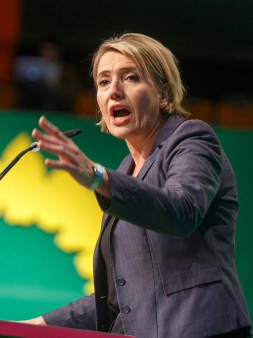Simone Peter, Bundesvorsitzende der Grünen, beim Bundesparteitag im November 2016 in Münster.