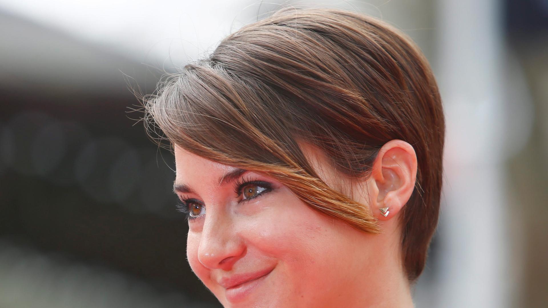 Schauspielerin Shailene Woodley, aufgenommen am 30. März 2014 in London. Schauspielerin Shailene Woodley, aufgenommen am 30. März 2014 in London.