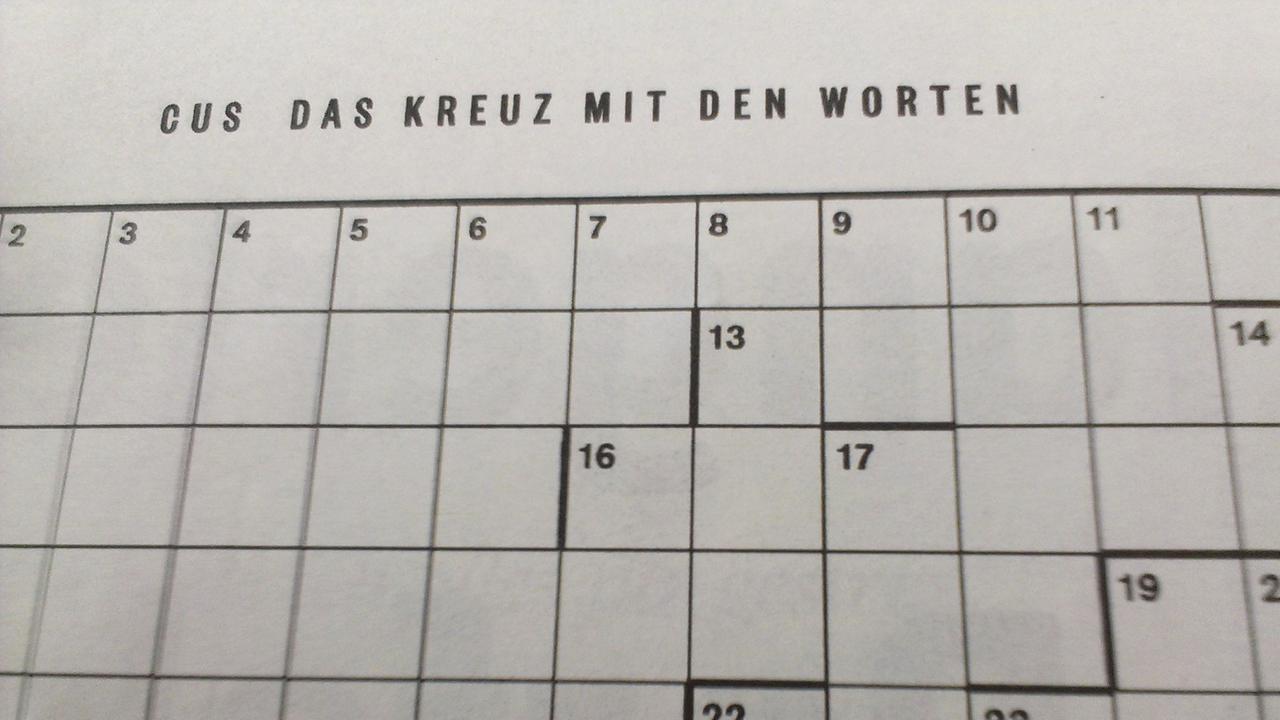 Eine Wahrnehmung Kreuzworträtsel 6 Buchstaben www.deutschlandfunkkultur.de